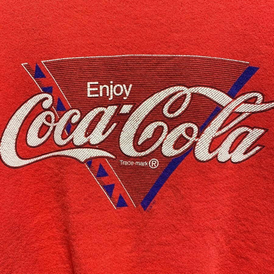 Classic Enjoy Coca-cola Design Pullover Crew-neck Sweatshirt ...