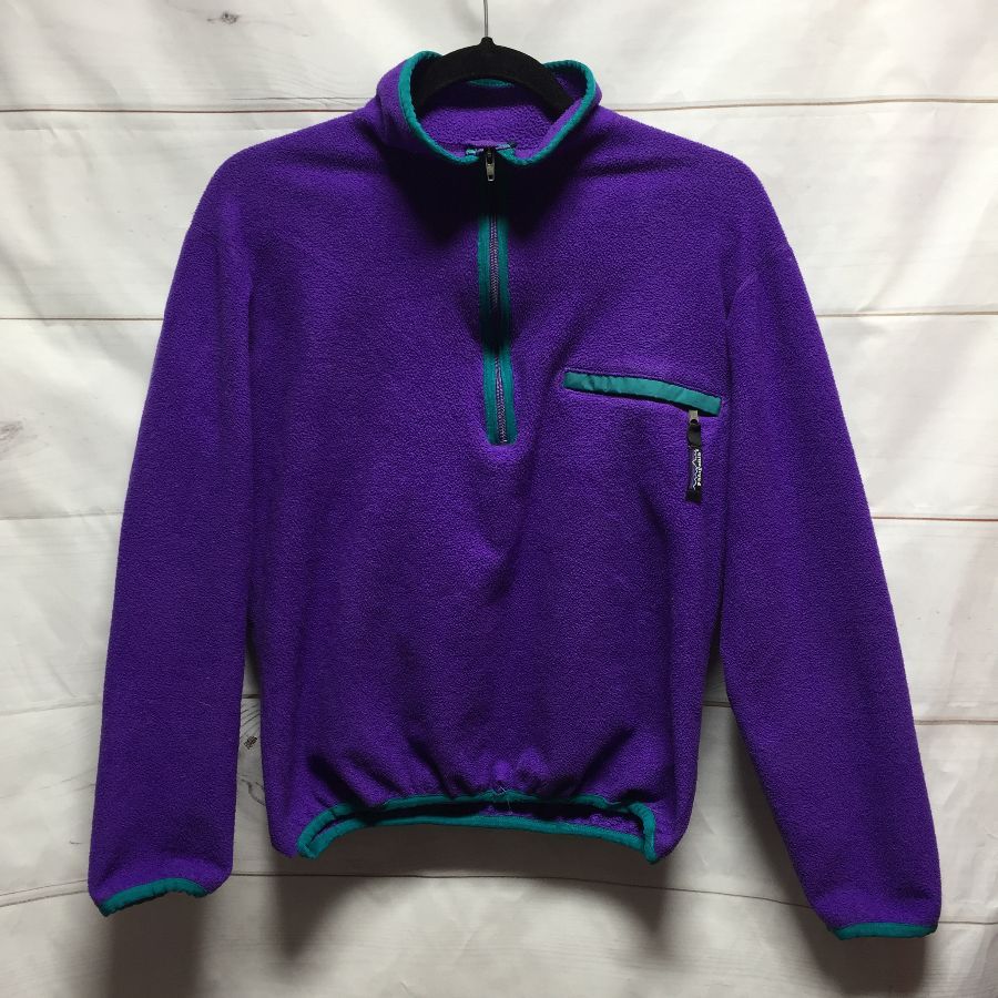 Patagonia Purple Quarter Zip Jacket – As Is | Boardwalk Vintage
