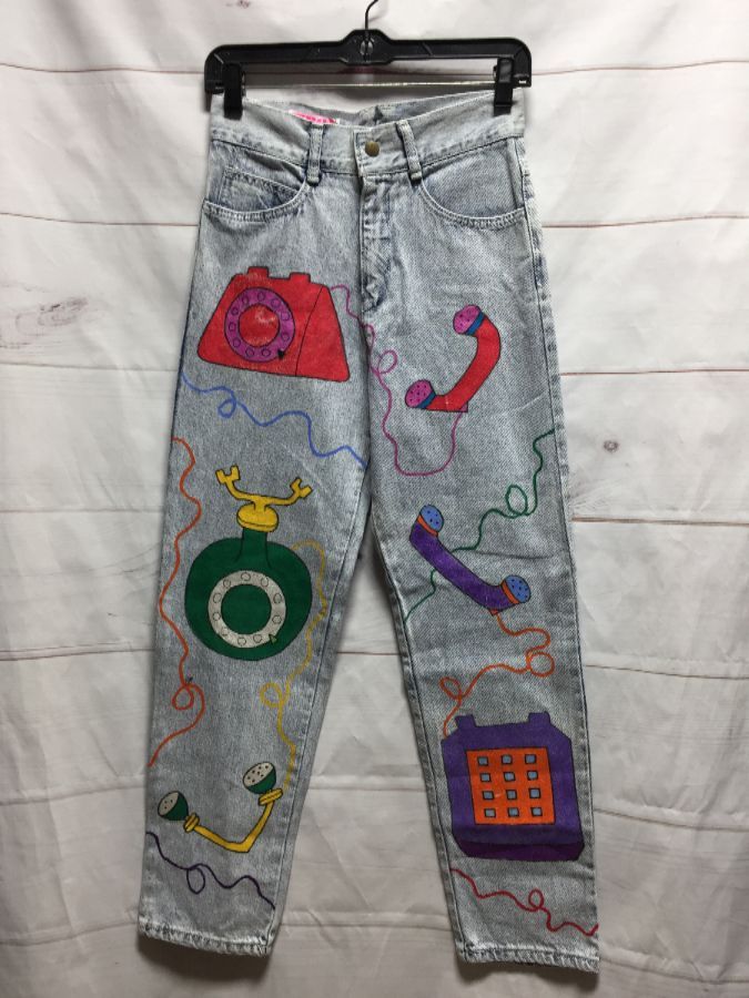 jeans funky design