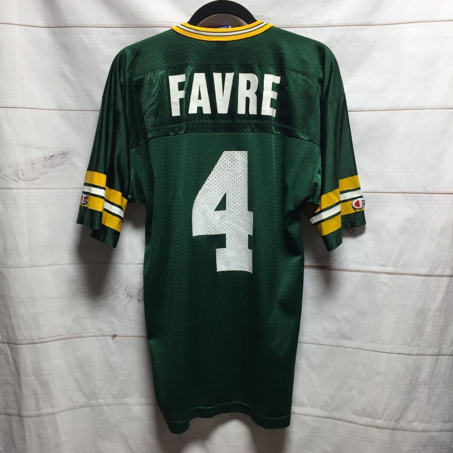 Nfl Green Bay Packers Favre #4 Football Jersey | Boardwalk Vintage