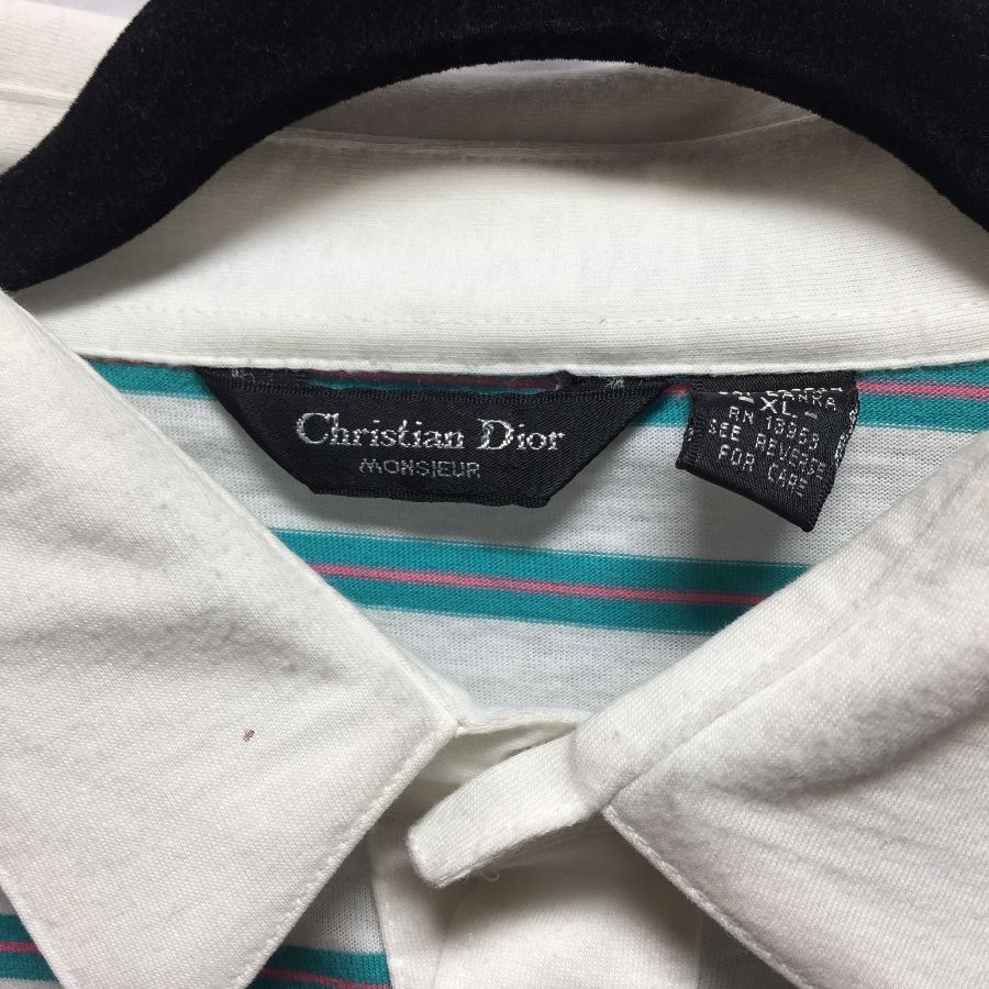 Christian Dior Couture TShirt Relaxed Fit Sea Green Cotton Jersey  DIOR