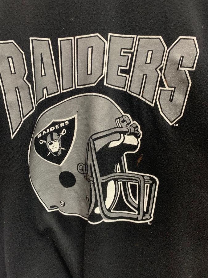 Oversized Los Angeles Raiders Football Tshirt As-is | Boardwalk Vintage