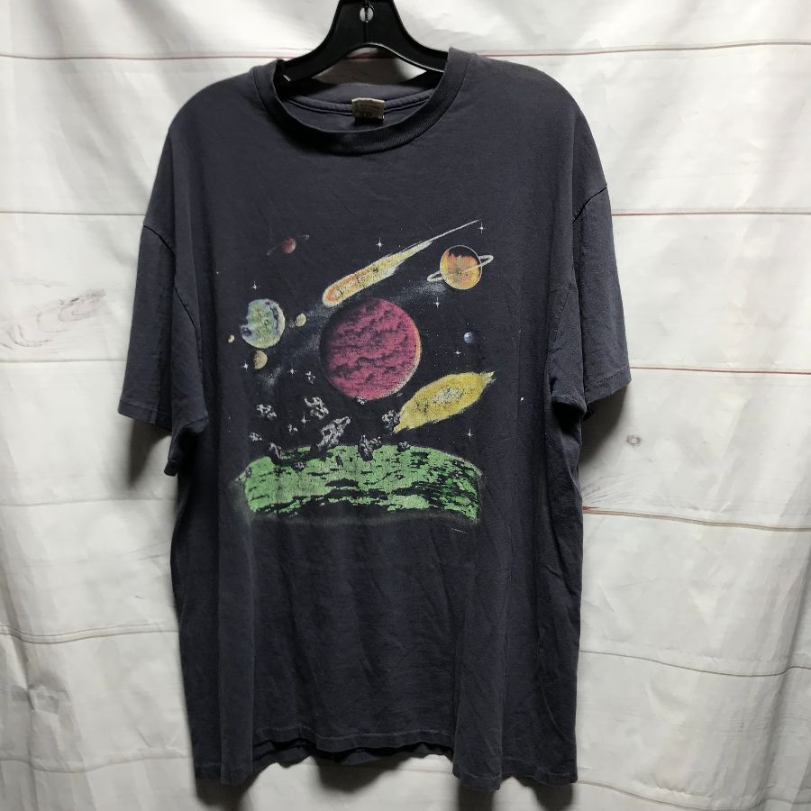 Space Galaxy Single Stitch Shirt | Boardwalk Vintage