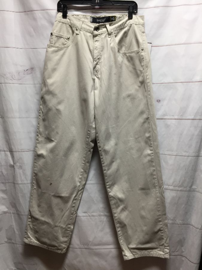1990s Levis Silver Tab Baggy Fit Levis Khaki Denim Twill Jeans | Boardwalk  Vintage