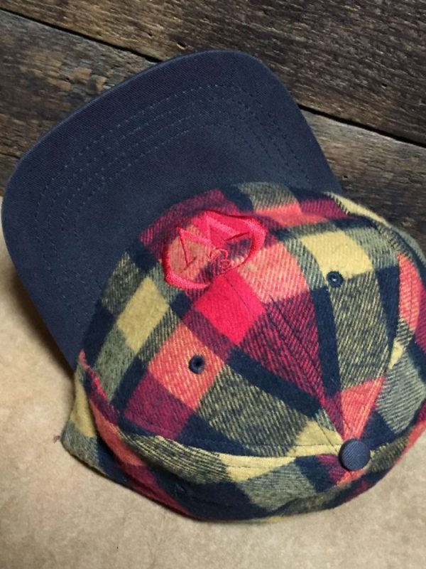 Fuzzy Checkered Buffalo Plaid Snapback 