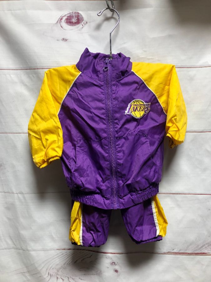 L.A. Lakers Infant/Toddler Track Suit