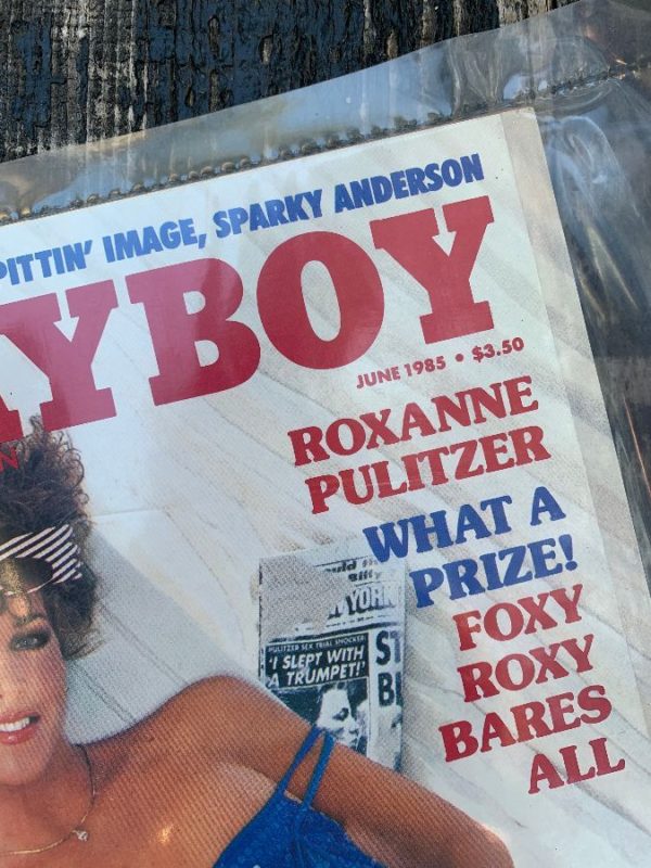 PLAYBOY MAGAZINE JUNE 1985 ROXANNE PULITZER » Boardwalk Vintage