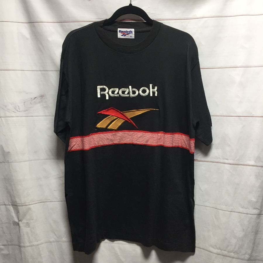 1980s Classic Reebok Embroidered / Logo T Shirt Deadstock | Boardwalk Vintage