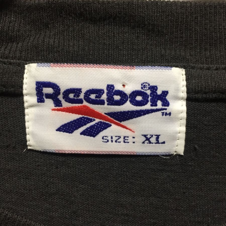 1980s Classic Reebok Embroidered / Patchwork Logo T Shirt Deadstock ...