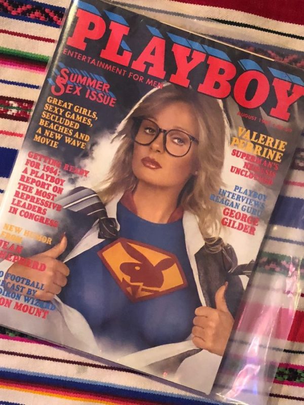 PLAYBOY MAGAZINE AUGUST 1981 - VALERIE PERRINE » Boardwalk Vintage