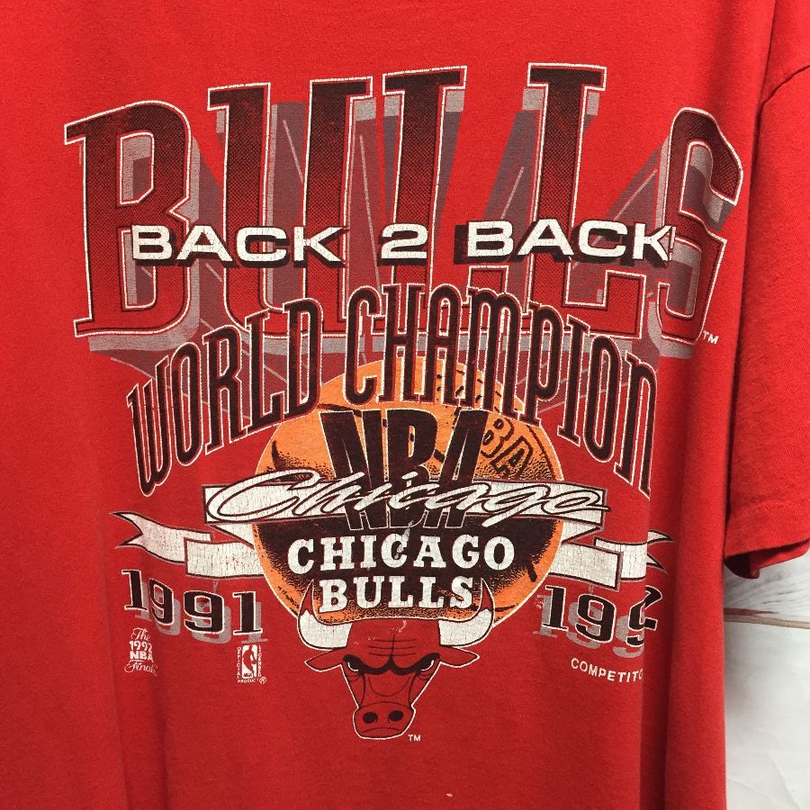 Vintage Chicago Bulls '91/92 World Champs T-Shirt Medium – FutvreThreds