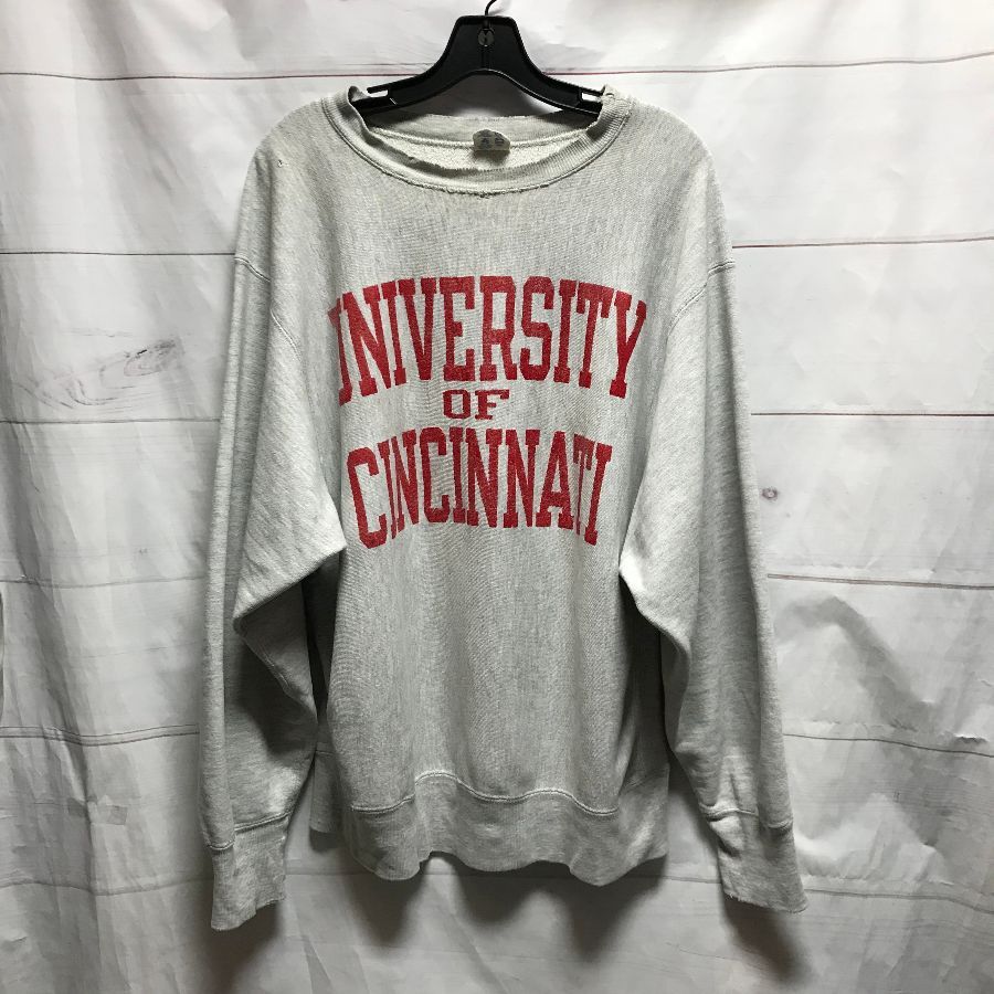 university of cincinnati crewneck sweatshirt