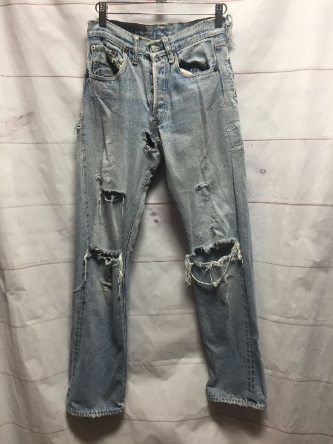 ripped levis