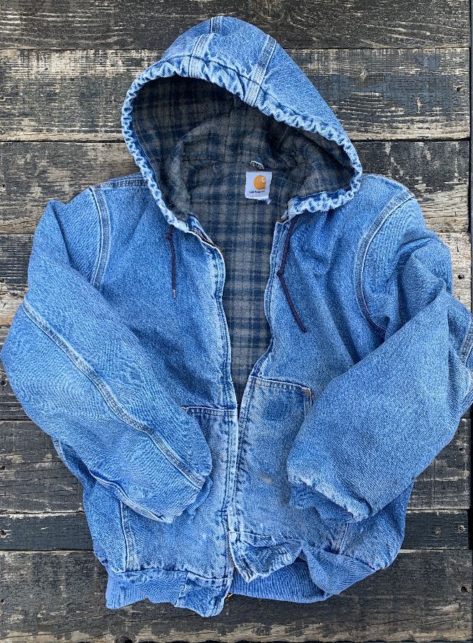 Blue Jean Carhartt Jacket www npssonipat