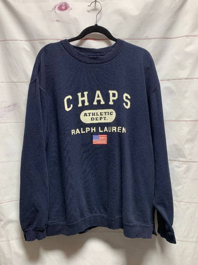 Chaps Authentic Dept. Ralph Lauren Pullover Sweatshirt | Boardwalk Vintage