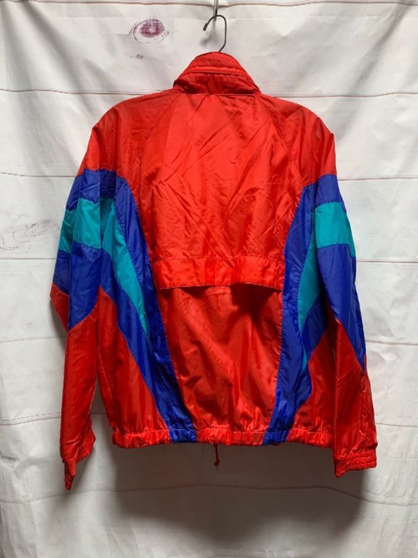 adidas colorblock windbreaker