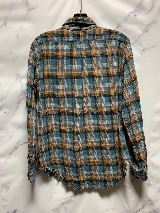 Current Elliot Womens Flannel Shirt With Frayed Bottom Hem | Boardwalk ...