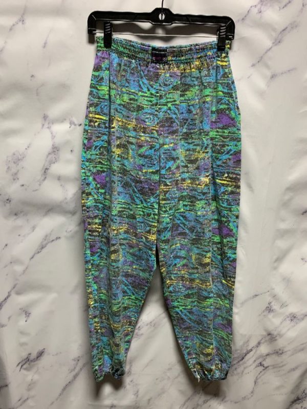 product details: COTTON NEON PRINTED HAMMER PANTS #SAVEDBYTHEBELL photo