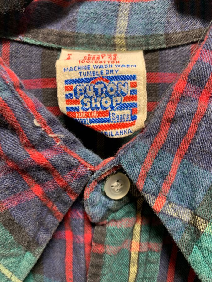Plaid Flannel W/ Snap Buttons | Boardwalk Vintage