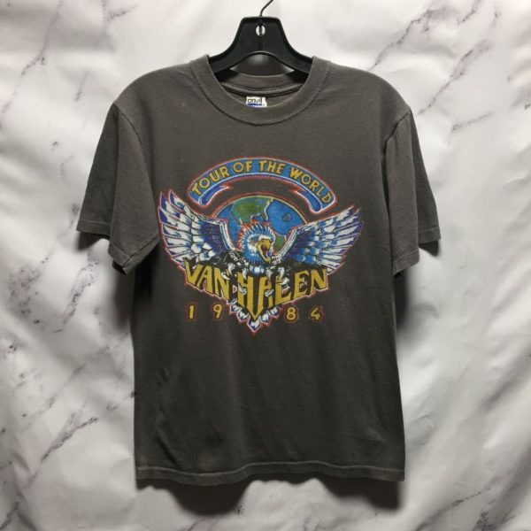 product details: VAN HALEN TOUR OF THE WORLD 1984 BAND TEE - AS IS photo