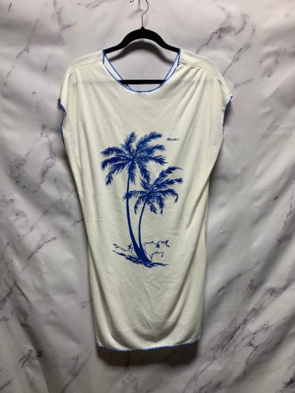 product details: RETRO HAWAIIAN BEACH COVER UP SUN DRESS photo