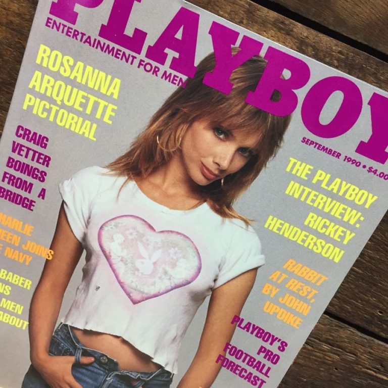 Playboy Magazine September Rosanna Arquette Pictorial Boardwalk Vintage