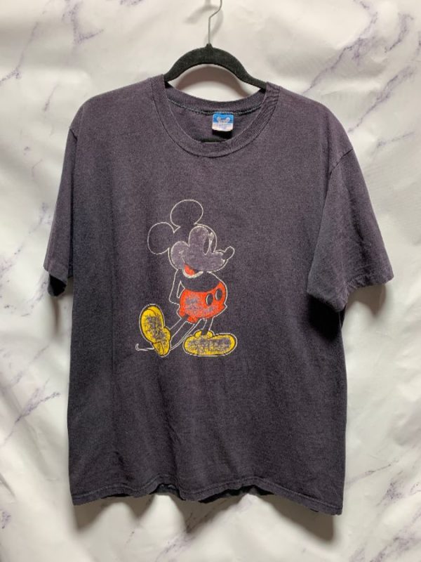 product details: CLASSIC & DISTRESSED MICKEY MOUSE GRAPHIC TSHIRT photo