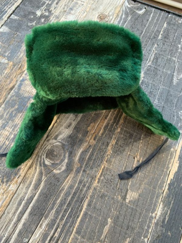product details: FAUX FUR & WOOL RUSSIAN HAT WITH EAR FLAPS photo