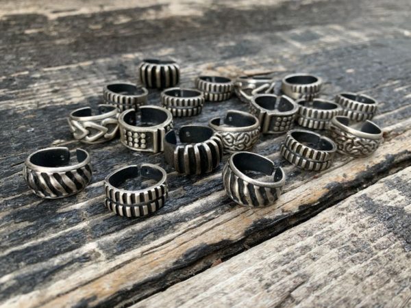 product details: ASSORTED THICK INDUSTRIAL STYLED RING *DEADSTOCK *NOS photo