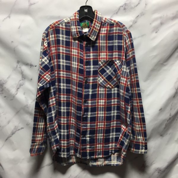 product details: BASIC RETRO THIN FLANNEL SHIRT AS-IS photo