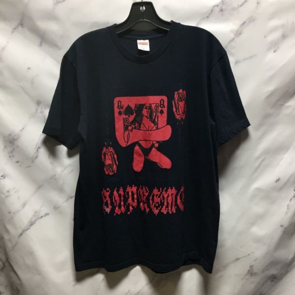 product details: SUPREME TSHIRT QUEEN OF SPADES AS-IS photo