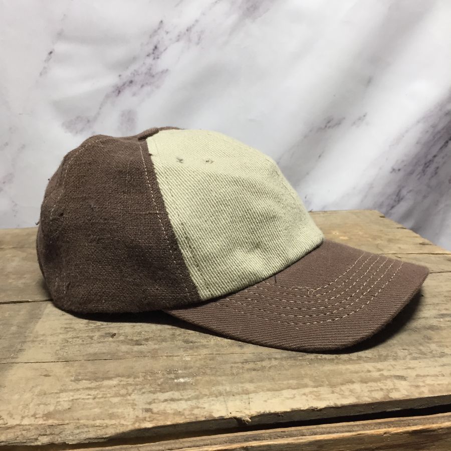 Canvas & Hemp Cap / Hat With Leather Size Adjuster | Boardwalk Vintage