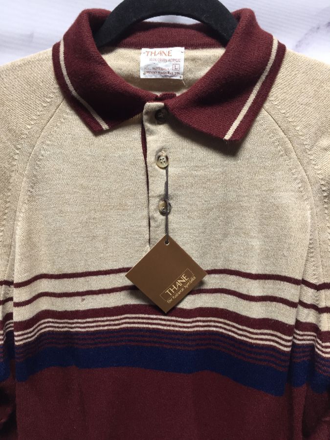 Sweater Knit Horizontal Striped | Boardwalk Vintage