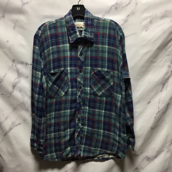 product details: VINTAGE LONG SLEEVE FLANNEL SHIRT - AS IS photo