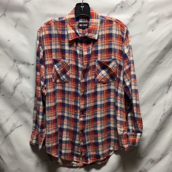 product details: RETRO LONG SLEEVE FLANNEL SHIRT - AS IS photo