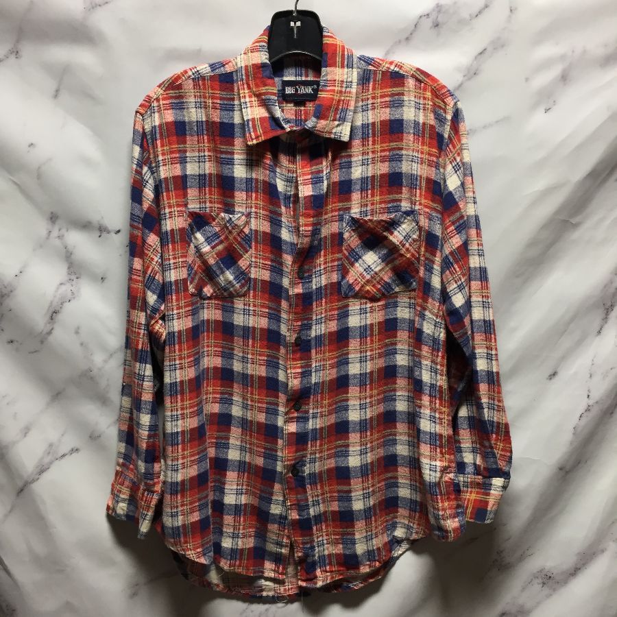 Retro Long Sleeve Flannel Shirt – As Is | Boardwalk Vintage