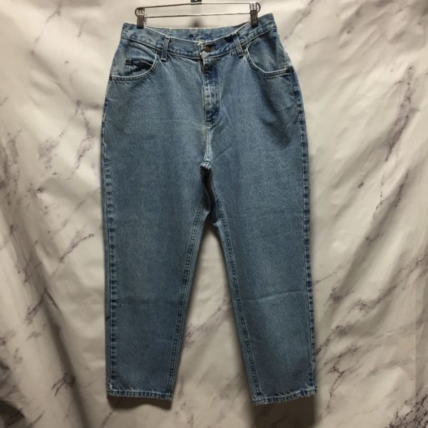 product details: CLASSIC LIGHT WASH HIGH WAIST LEE JEANS photo