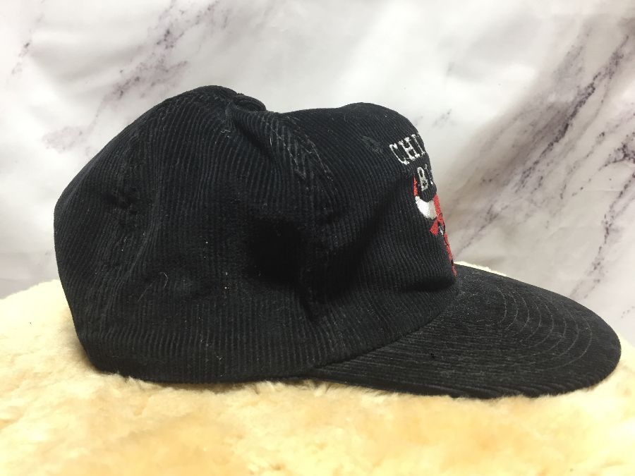 KTZ Chicago Bulls Retro Corduroy Snapback Hat in Black for Men