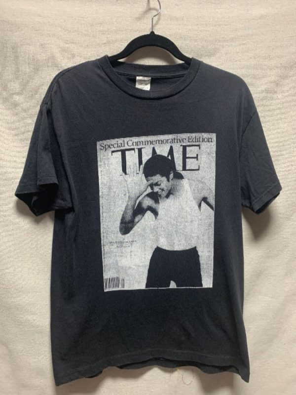 product details: MICHAEL JACKSON TIME MAGAZINE COVER IN MEMORY OF THE KING OF POP T-SHIRT photo