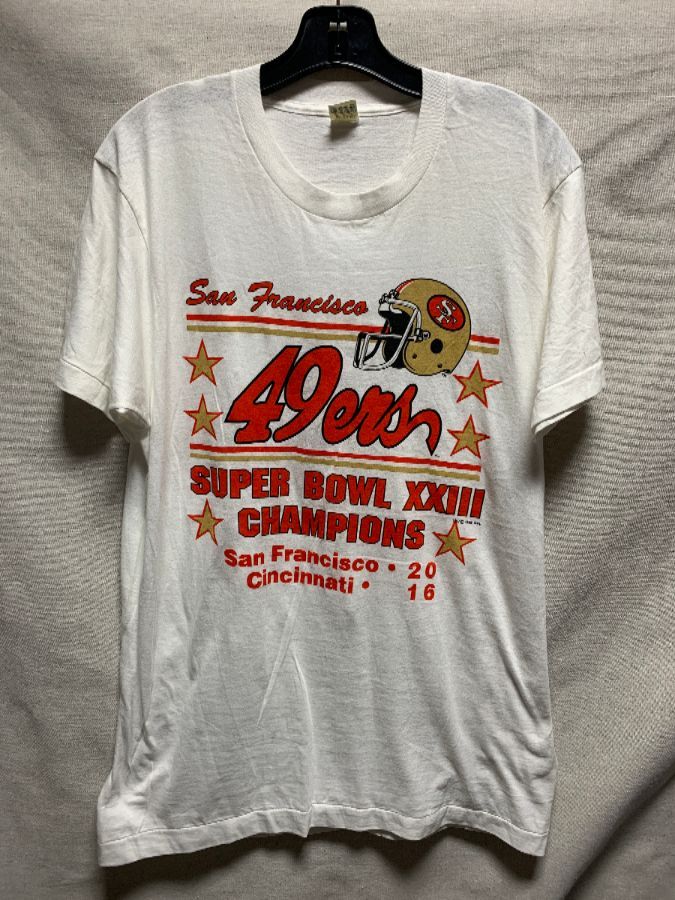 Nfl San Francisco 49ers Superbowl Champonship T-shirt | Boardwalk Vintage