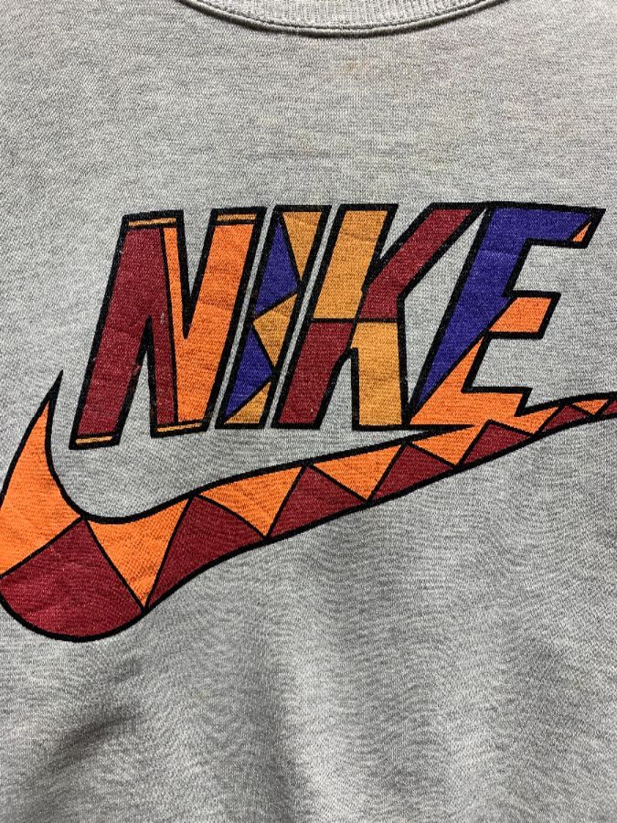 Nike Kente Print Sweatshirt Crewneck As-is | Boardwalk Vintage