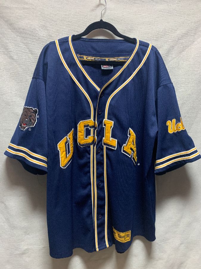 UCLA Bruins Jersey Custom Name Number Baseball Under Armour Beige