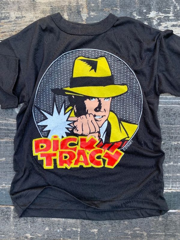 product details: DEADSTOCK DICK TRACY MOVIE GRAPHIC T-SHIRT WARREN BATEY SINGLE STITCH photo