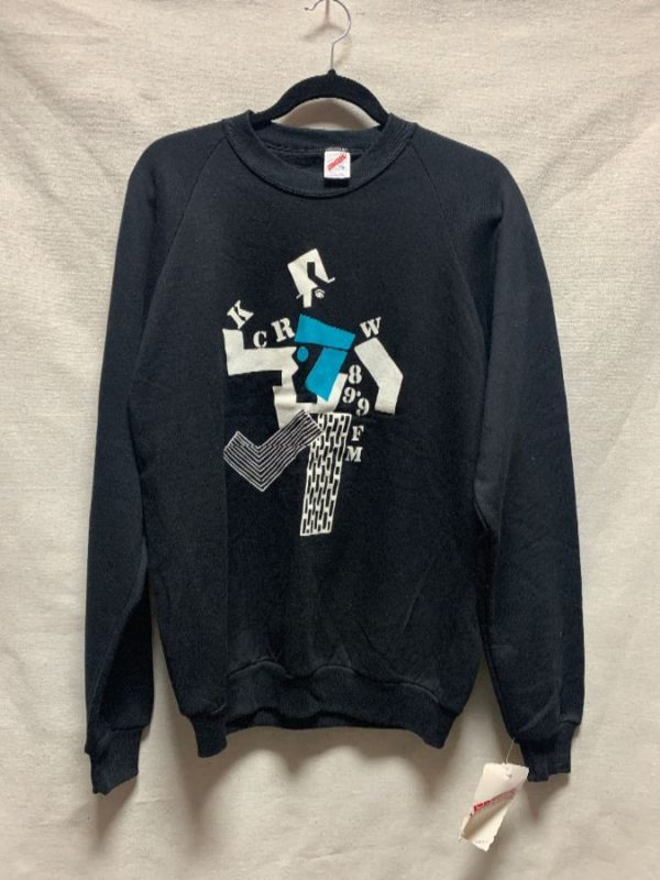 product details: DEADSTOCK KCRW CONTRIBUTION SWAG PULLOVER SWEATSHIRT NWT photo