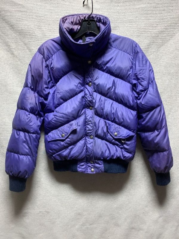 product details: VINTAGE NORTHFACE 100% DOWN & NYLON PUFFER JACKET SMALL FIT AS-IS photo