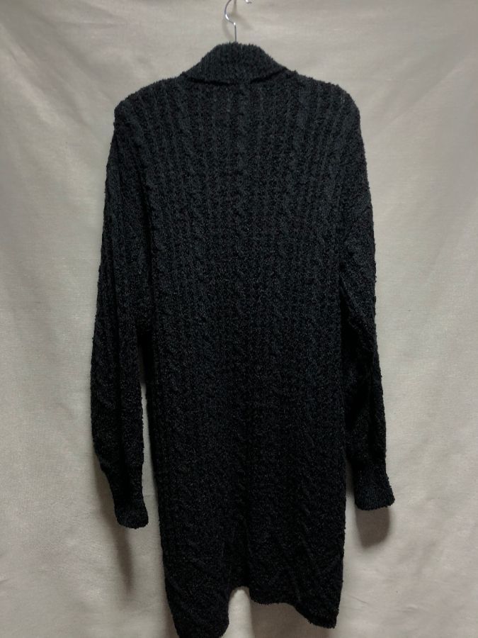 1980s Deadstock Long Heavy Knit Cardigan Sweater With Original Tags Nwt ...