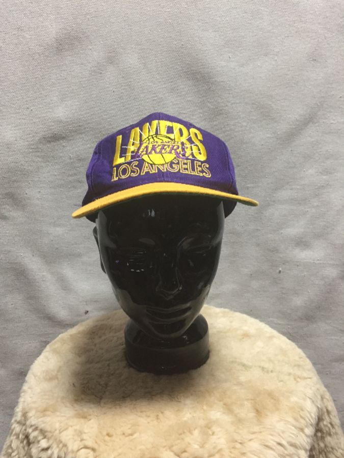 lakers motion vintage cap