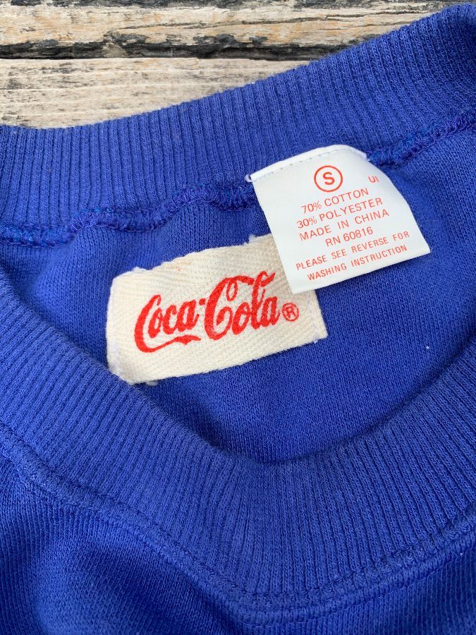 Coca-cola Casual Wear 1987 Colorblock Pullover Sweatshirt | Boardwalk ...