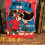 1970S DEADSTOCK 100% NYLON TAFFETA JACKET WITH HOOD NOS