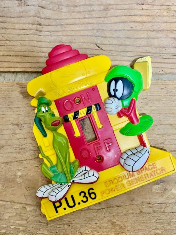 product details: MARVIN THE MARTIAN LIGHT SWITCH COVER photo